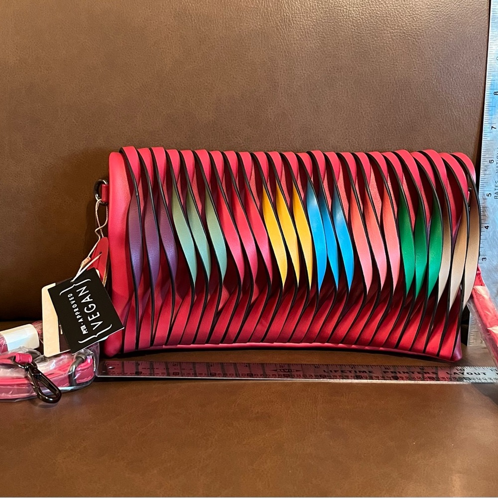 Mellow World Rainbow Twist Crossbody/Wristlet